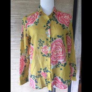 Sezane Taj Floral Shirt